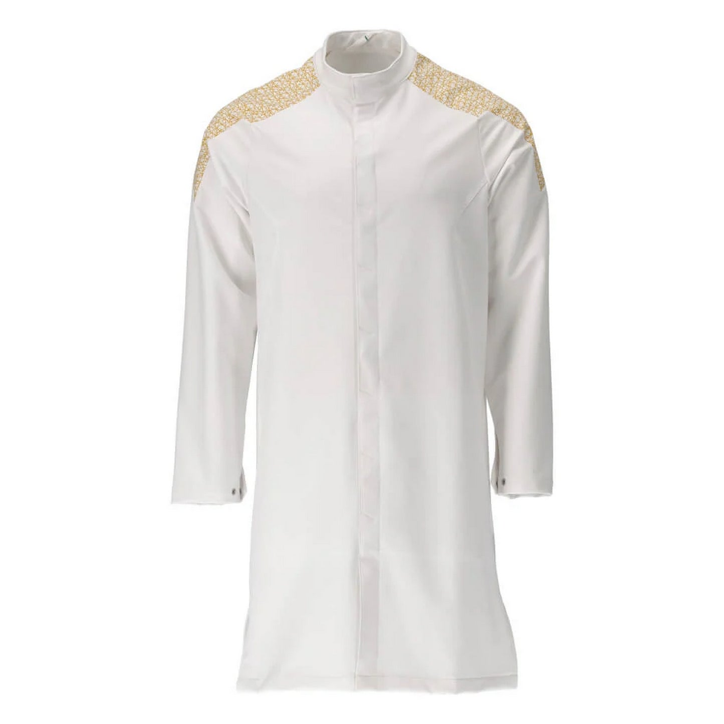 White-Curry-Gold - Front - Mascot Mens Smock Food & Care Full Apron