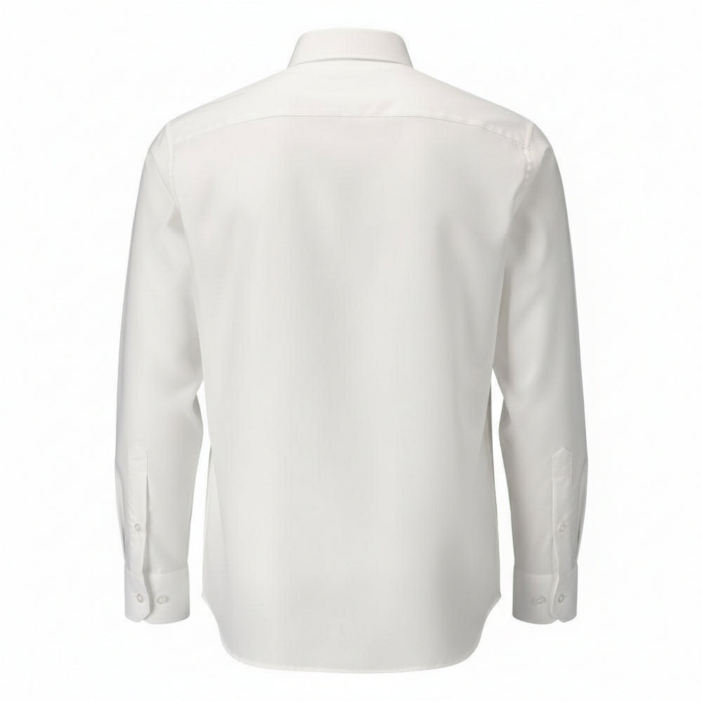 White - Back - Mascot Mens Frontline Poplin Classic Shirt
