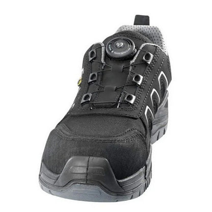 Black - Side - Mascot Mens Footwear Fit Manaslu Nubuck Safety Shoes