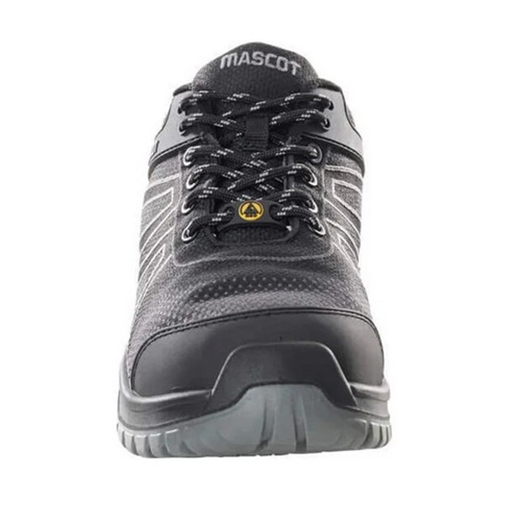 Black-Anthracite - Side - Mascot Unisex Adult Footwear Energy Safety Shoes