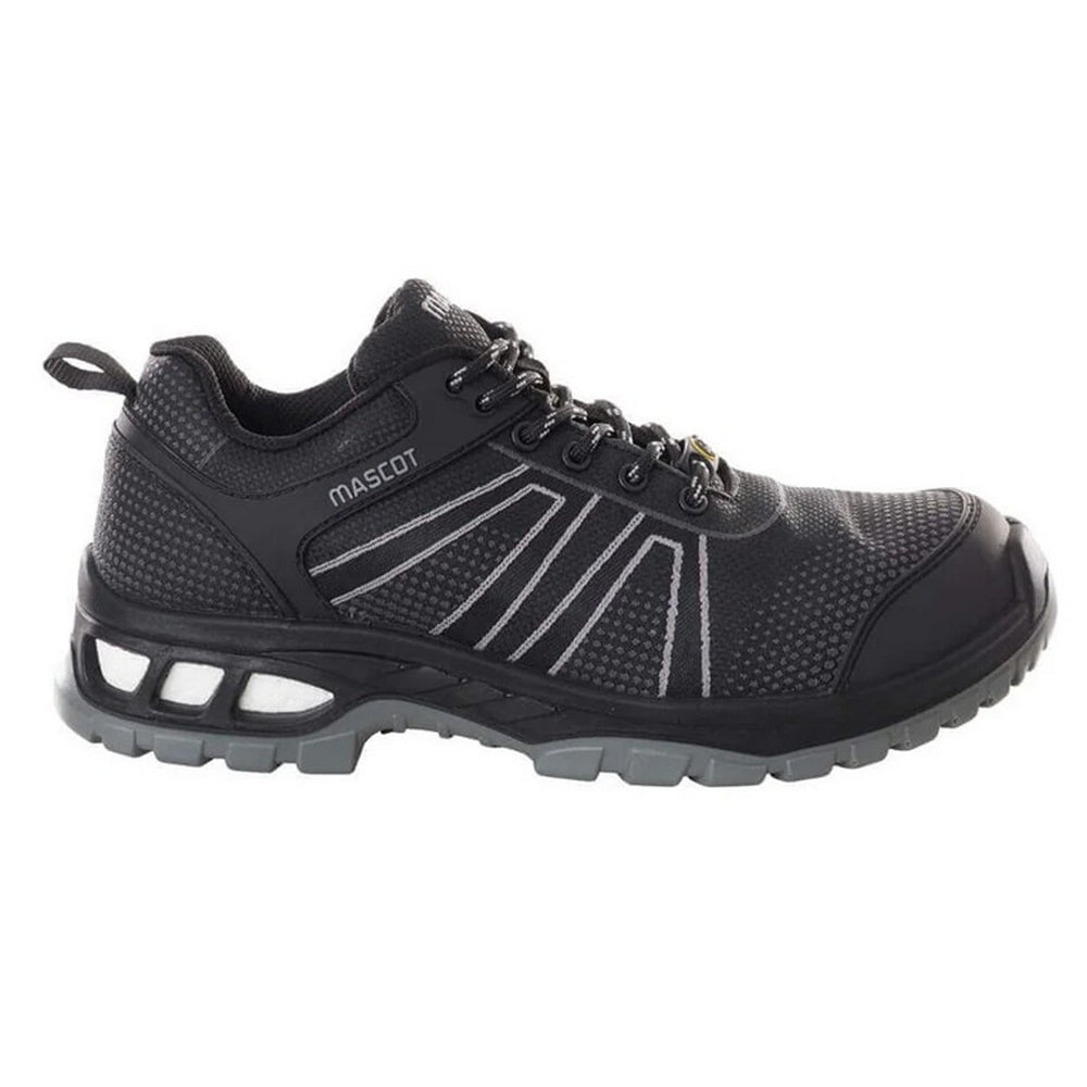 Black-Anthracite - Front - Mascot Unisex Adult Footwear Energy Safety Shoes
