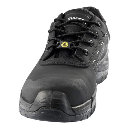 Black - Front - Mascot Mens Footwear Fit Ultar Leather Safety Shoes