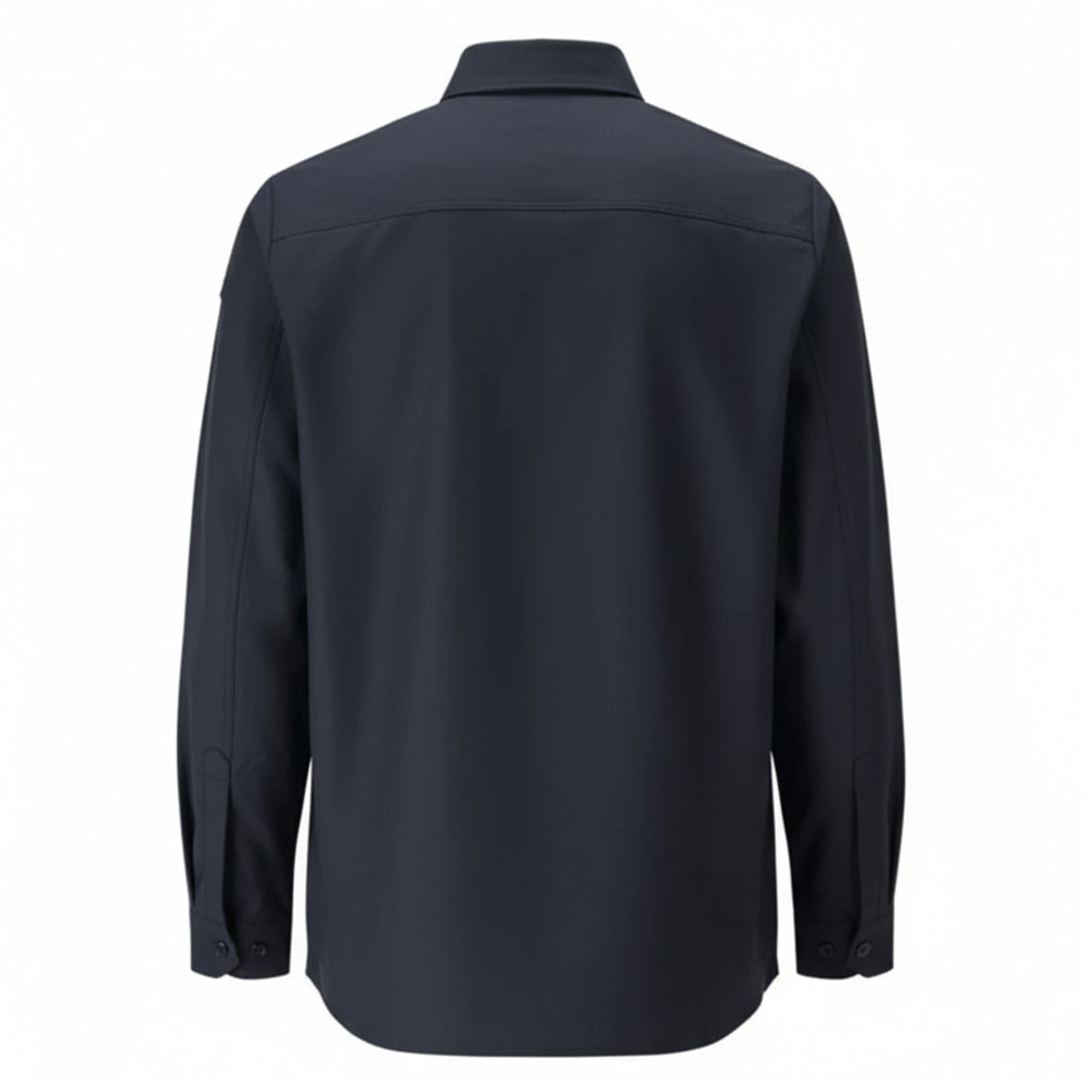 Dark Navy - Back - Mascot Mens Accelerate Multisafe Shirt