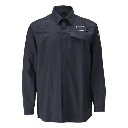 Dark Navy - Front - Mascot Mens Accelerate Multisafe Shirt