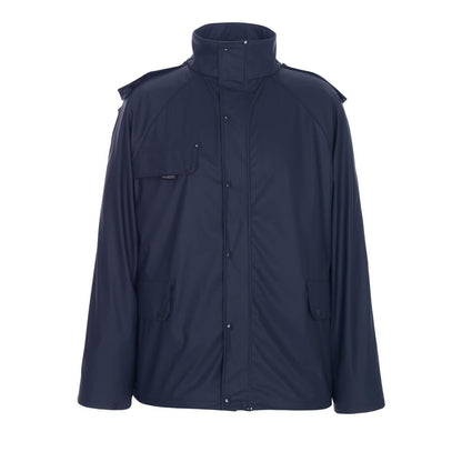 Navy - Front - Mascot Mens Waterford Aqua Waterproof Jacket