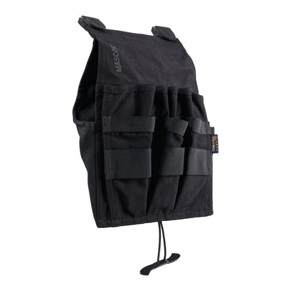 Black - Front - Mascot Customised Electrician Holster Bag