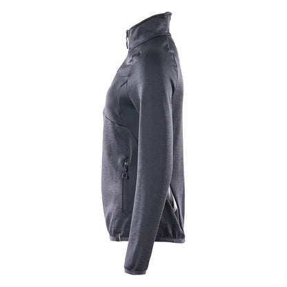 Dark Navy - Side - Mascot Womens-Ladies Accelerate Fleece Jacket