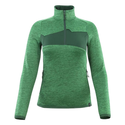 Grass Green-Green - Front - Mascot Womens-Ladies Accelerate Fleece Jacket