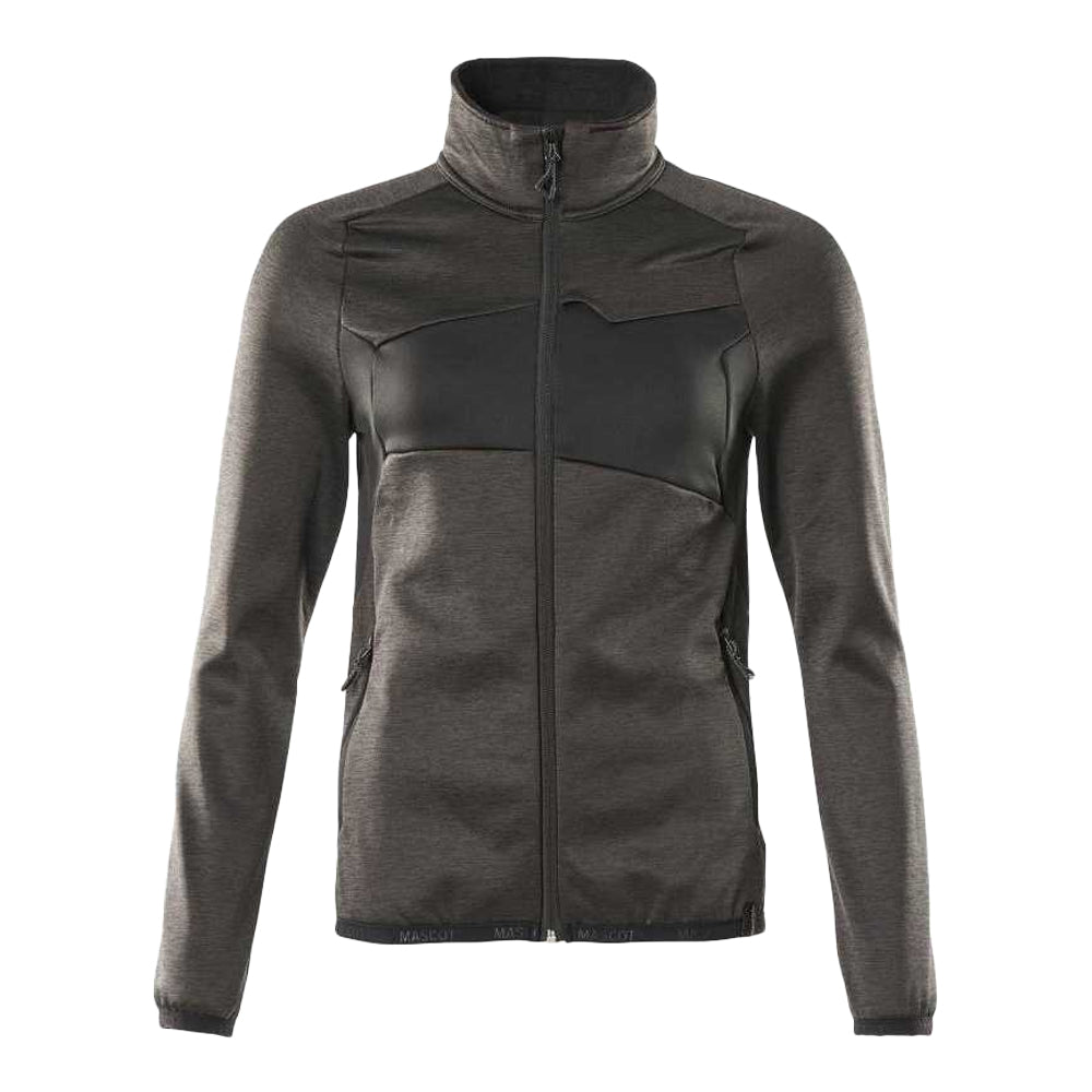 Dark Anthracite - Front - Mascot Womens-Ladies Accelerate Fleece Jacket