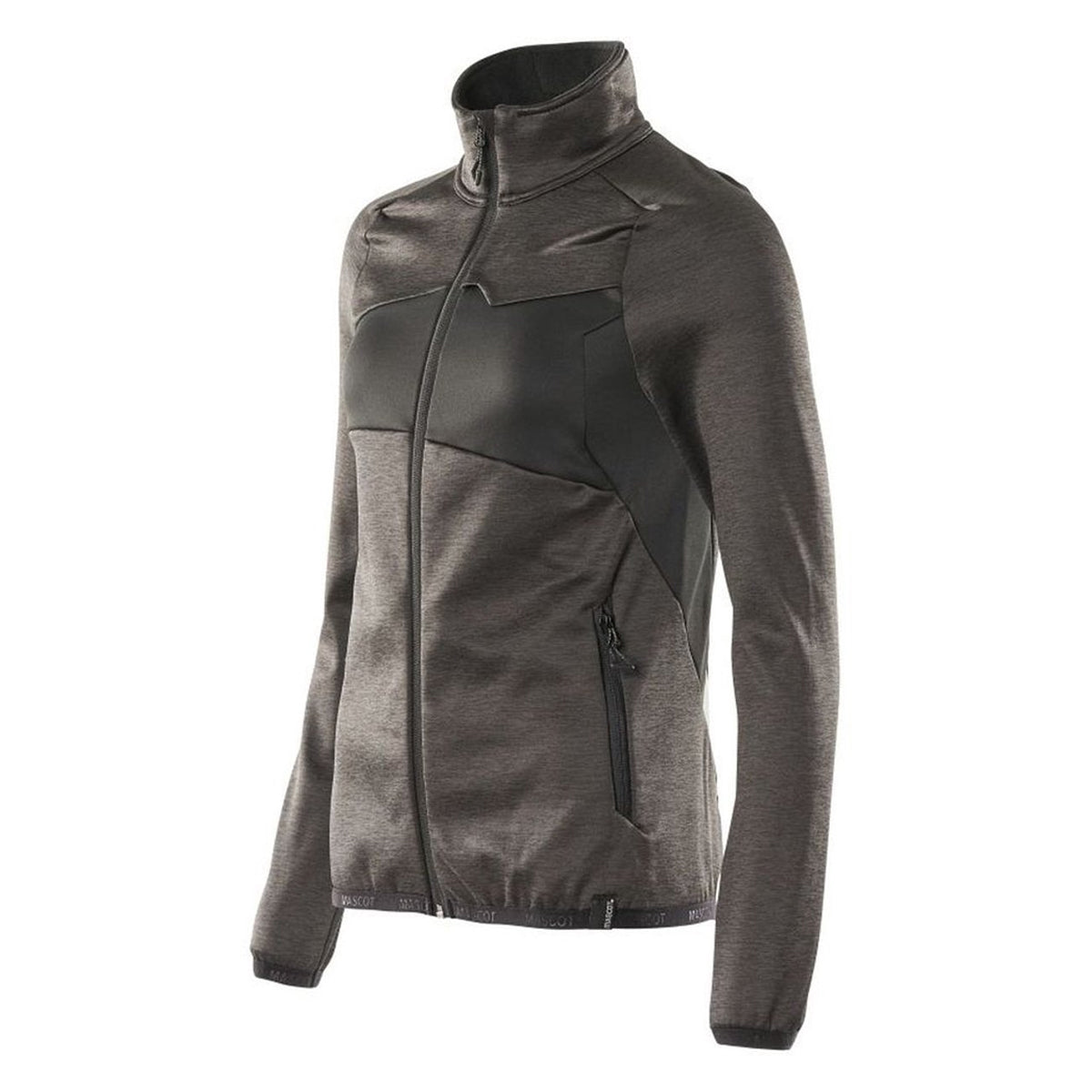 Dark Anthracite-Black - Back - Mascot Womens-Ladies Accelerate Fleece Jacket