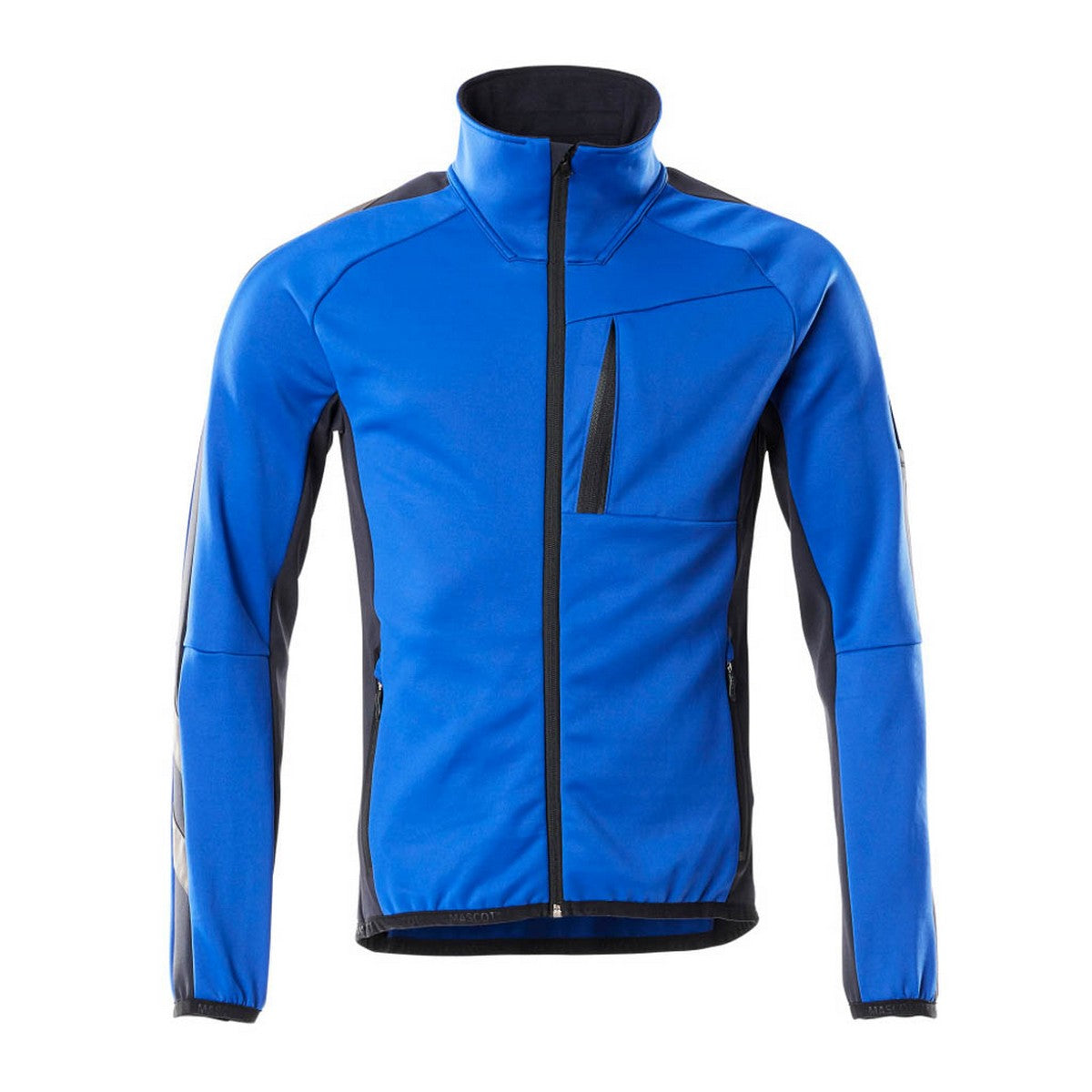 Royal Blue-Dark Navy - Front - Mascot Mens Unique Fleece Jacket