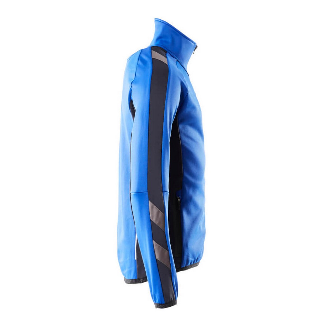 Royal Blue-Dark Navy - Side - Mascot Mens Unique Fleece Jacket