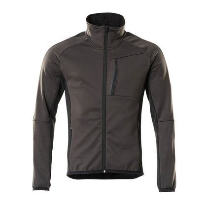 Dark Anthracite-Black - Front - Mascot Mens Unique Fleece Jacket