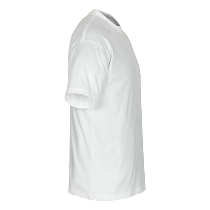 White - Back - Mascot Mens Crossover Jamaica T-Shirt