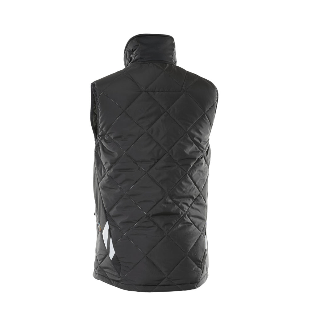 Black - Back - Mascot Mens Accelerate Plain Winter Gilet