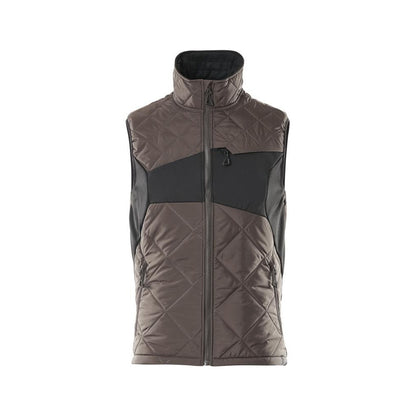 Dark Anthracite-Black - Front - Mascot Mens Accelerate Plain Winter Gilet