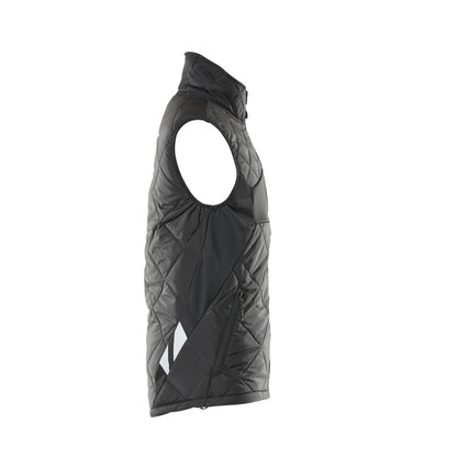 Black - Side - Mascot Mens Accelerate Plain Winter Gilet