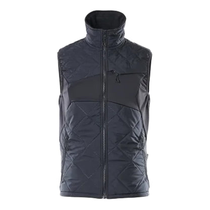 Dark Navy - Front - Mascot Mens Accelerate Plain Winter Gilet