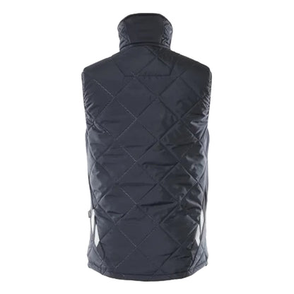 Dark Navy - Back - Mascot Mens Accelerate Plain Winter Gilet