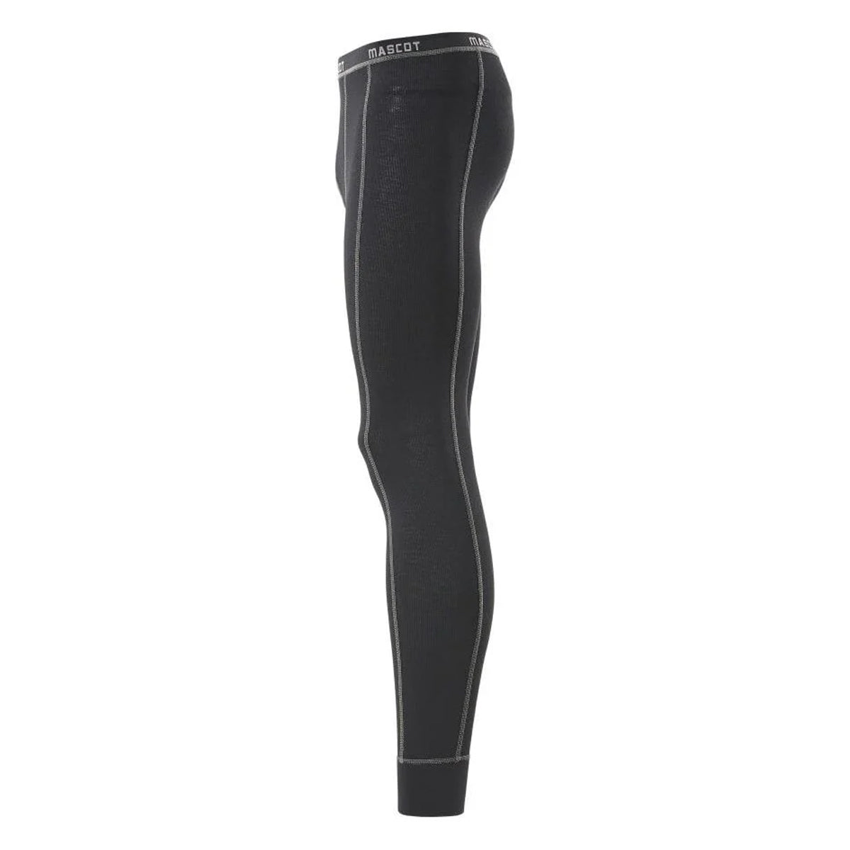 Black - Side - Mascot Mens Crossover Vigo Thermal Base Layer Bottoms