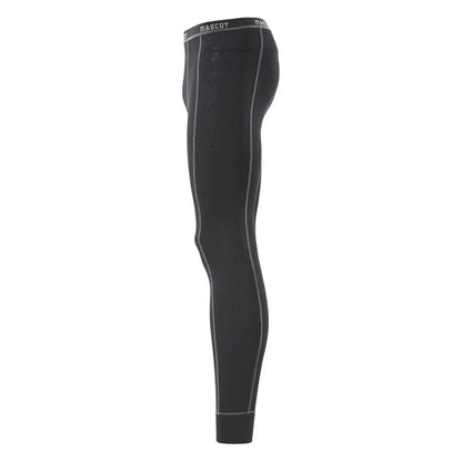 Black - Side - Mascot Mens Crossover Vigo Thermal Base Layer Bottoms