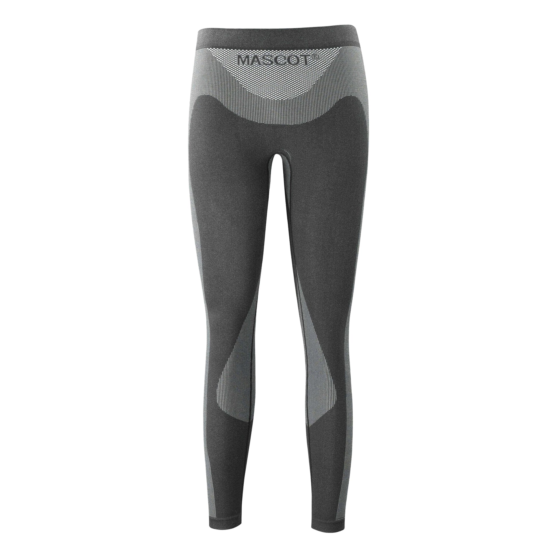 Black - Front - Mascot Unisex Adult Crossover Pori Base Layer Bottoms