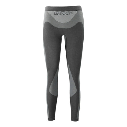 Black - Front - Mascot Unisex Adult Crossover Pori Base Layer Bottoms