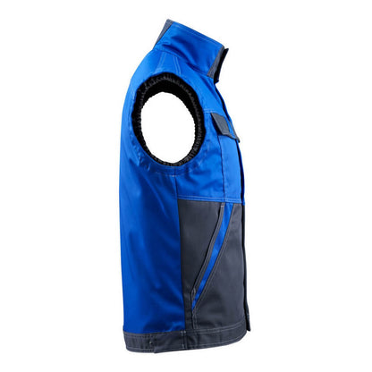 Royal Blue-Dark Navy - Side - Mascot Mens Kilmore Light Gilet