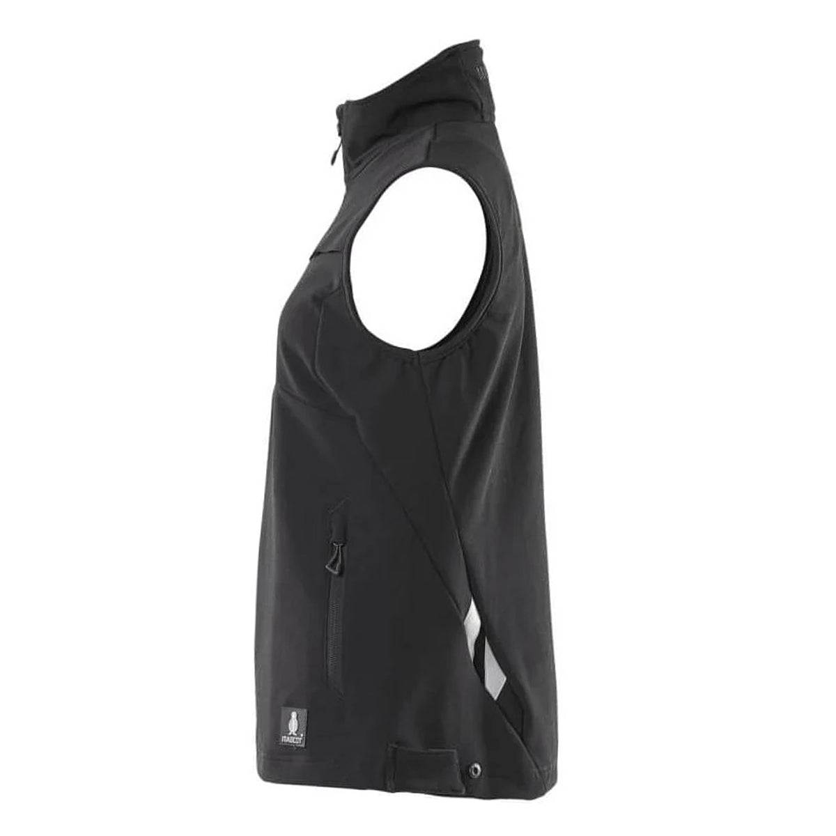 Black - Lifestyle - Mascot Womens-Ladies Accelerate Stretch Lightweight Gilet
