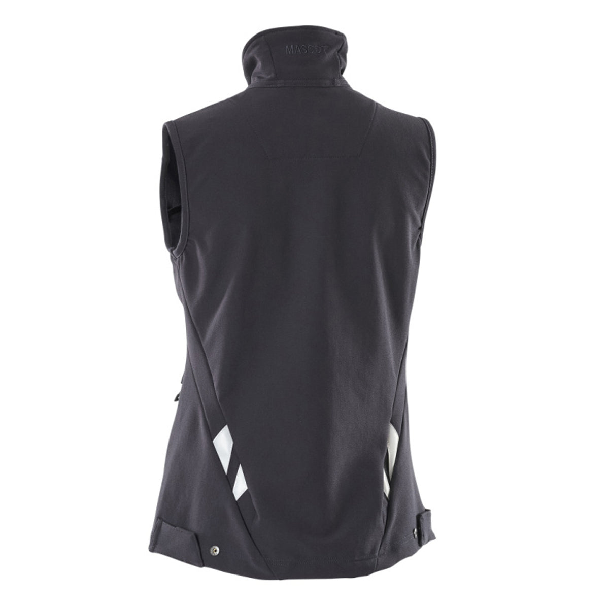 Dark Navy - Back - Mascot Womens-Ladies Accelerate Stretch Lightweight Gilet