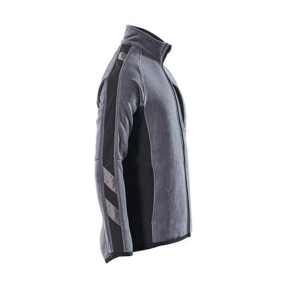 Anthracite-Black - Back - Mascot Mens Unique Hannover Fleece Jacket
