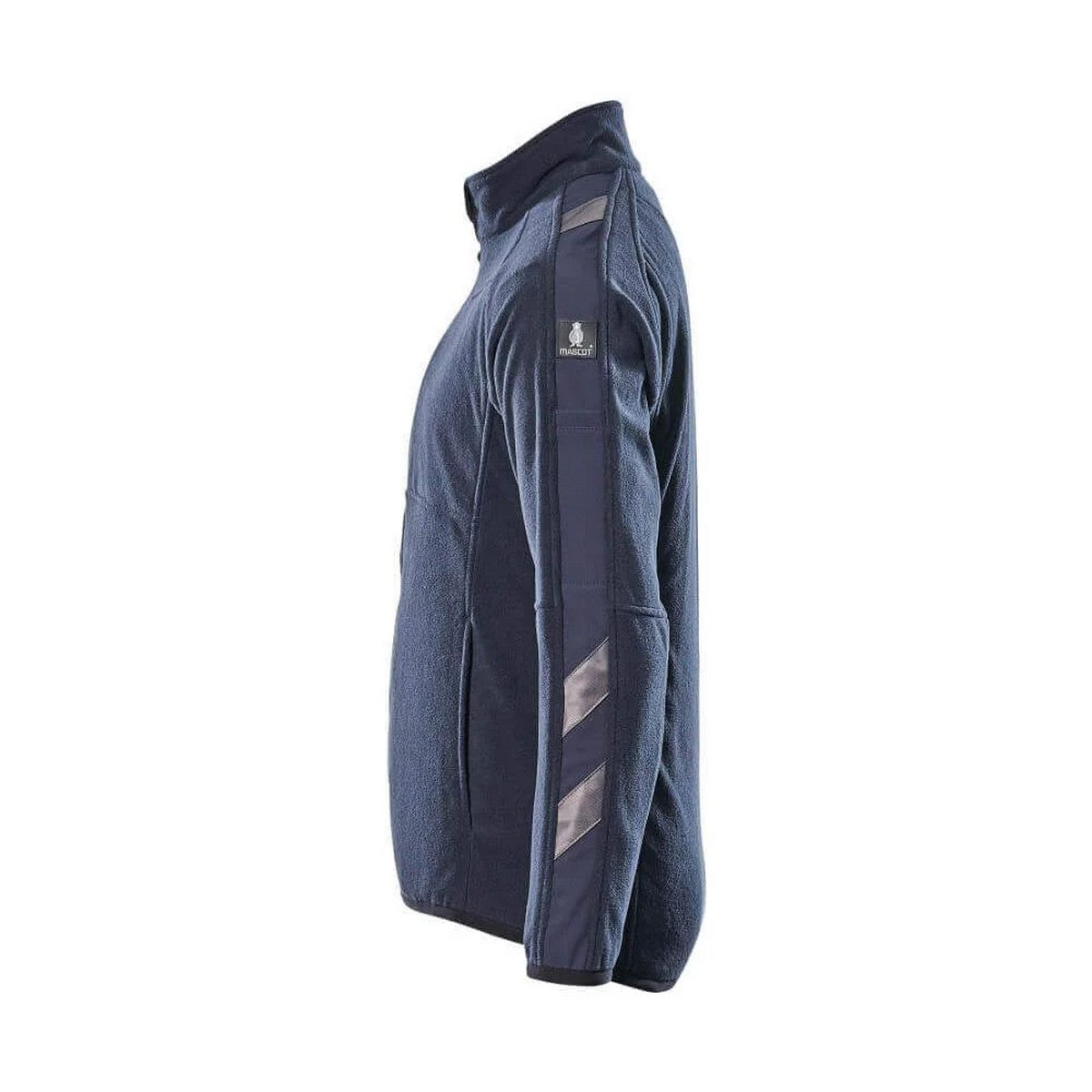 Dark Navy - Side - Mascot Mens Unique Hannover Fleece Jacket