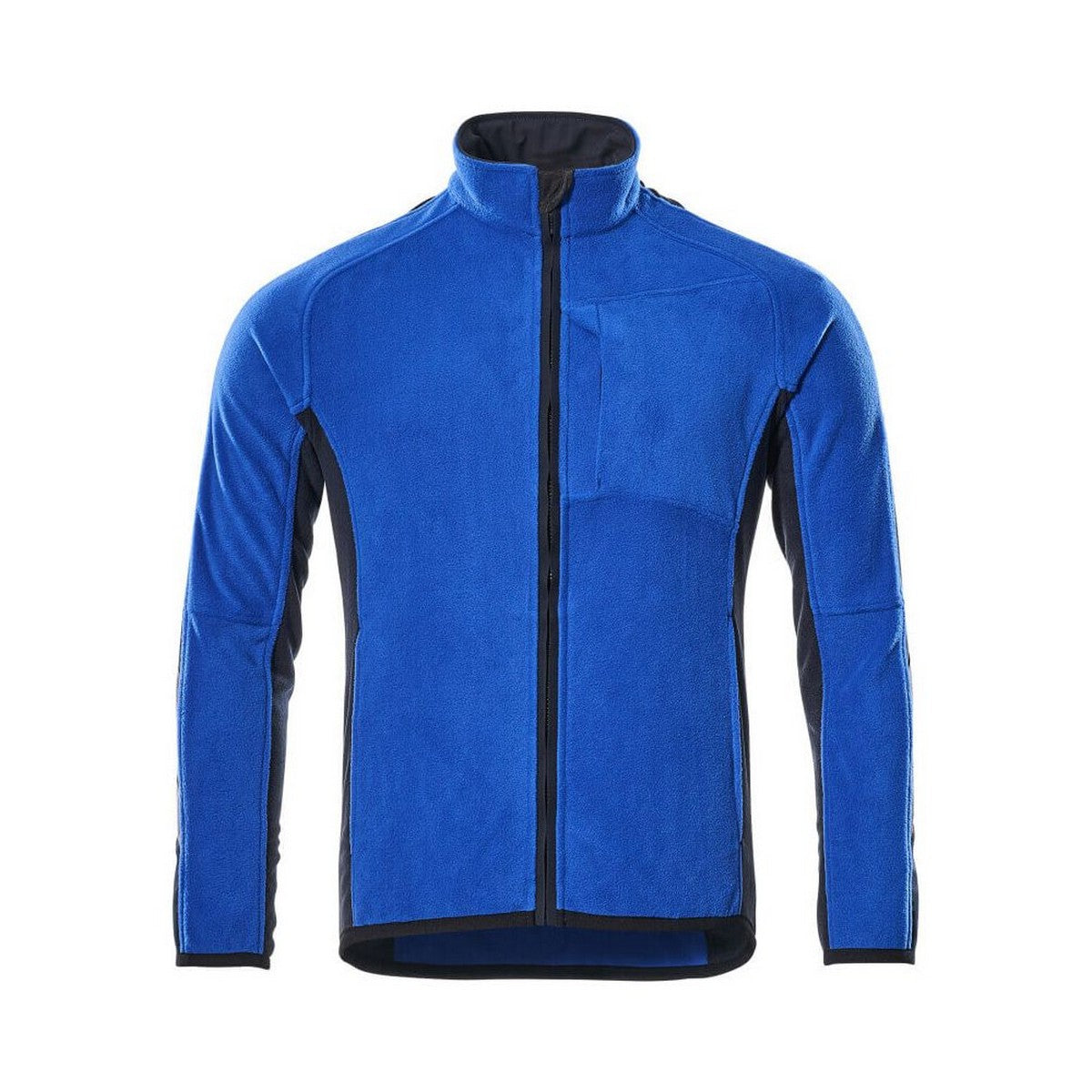 Royal Blue-Dark Navy - Front - Mascot Mens Unique Hannover Fleece Jacket