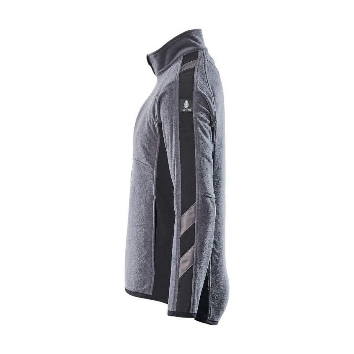 Anthracite-Black - Side - Mascot Mens Unique Hannover Fleece Jacket
