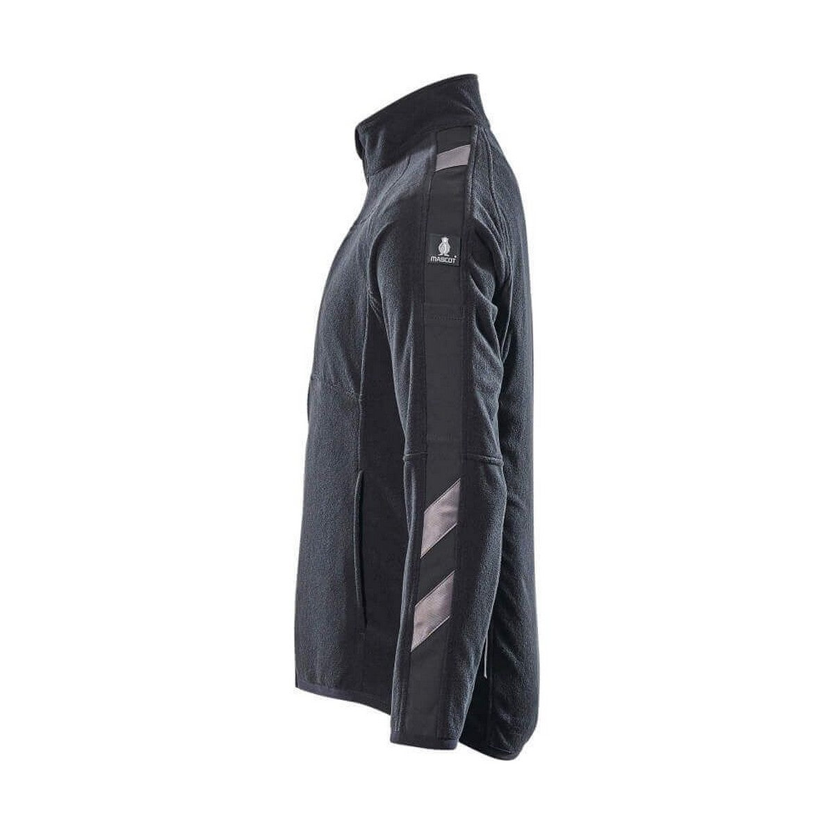 Black - Side - Mascot Mens Unique Hannover Fleece Jacket