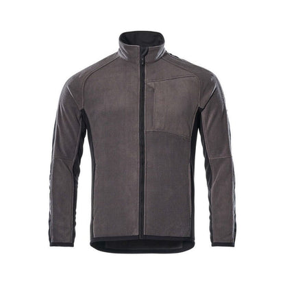 Dark Anthracite-Black - Front - Mascot Mens Unique Hannover Fleece Jacket