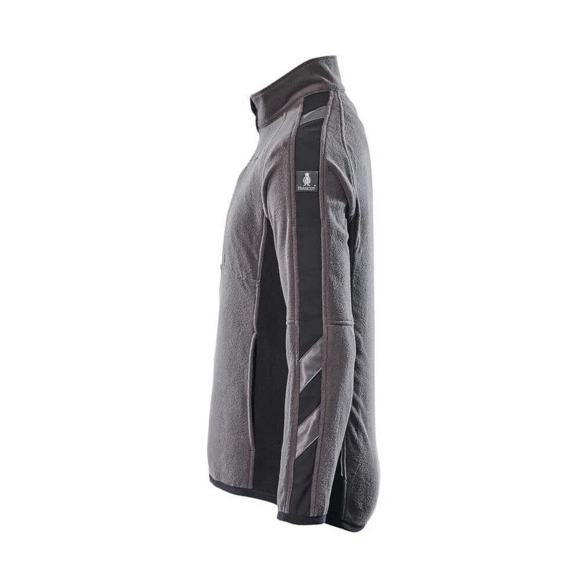 Dark Anthracite-Black - Side - Mascot Mens Unique Hannover Fleece Jacket