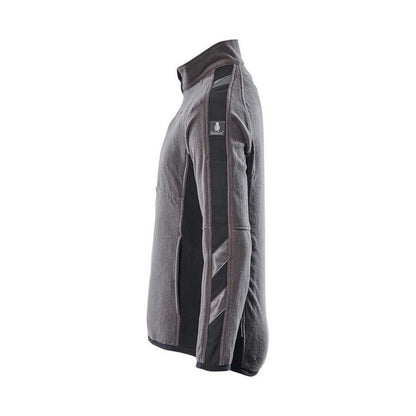 Dark Anthracite-Black - Side - Mascot Mens Unique Hannover Fleece Jacket