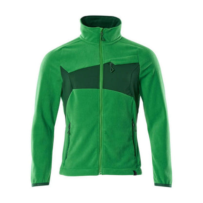 Grass Green-Green - Front - Mascot Mens Accelerate Fleece Jacket