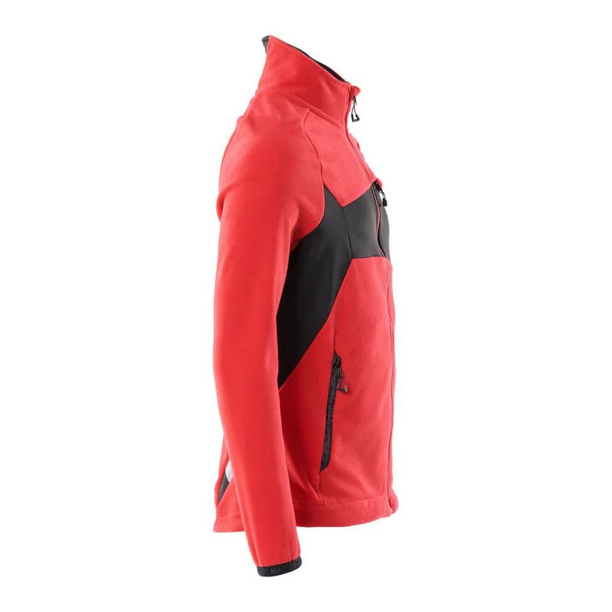 Traffic Red-Black - Back - Mascot Mens Accelerate Fleece Jacket