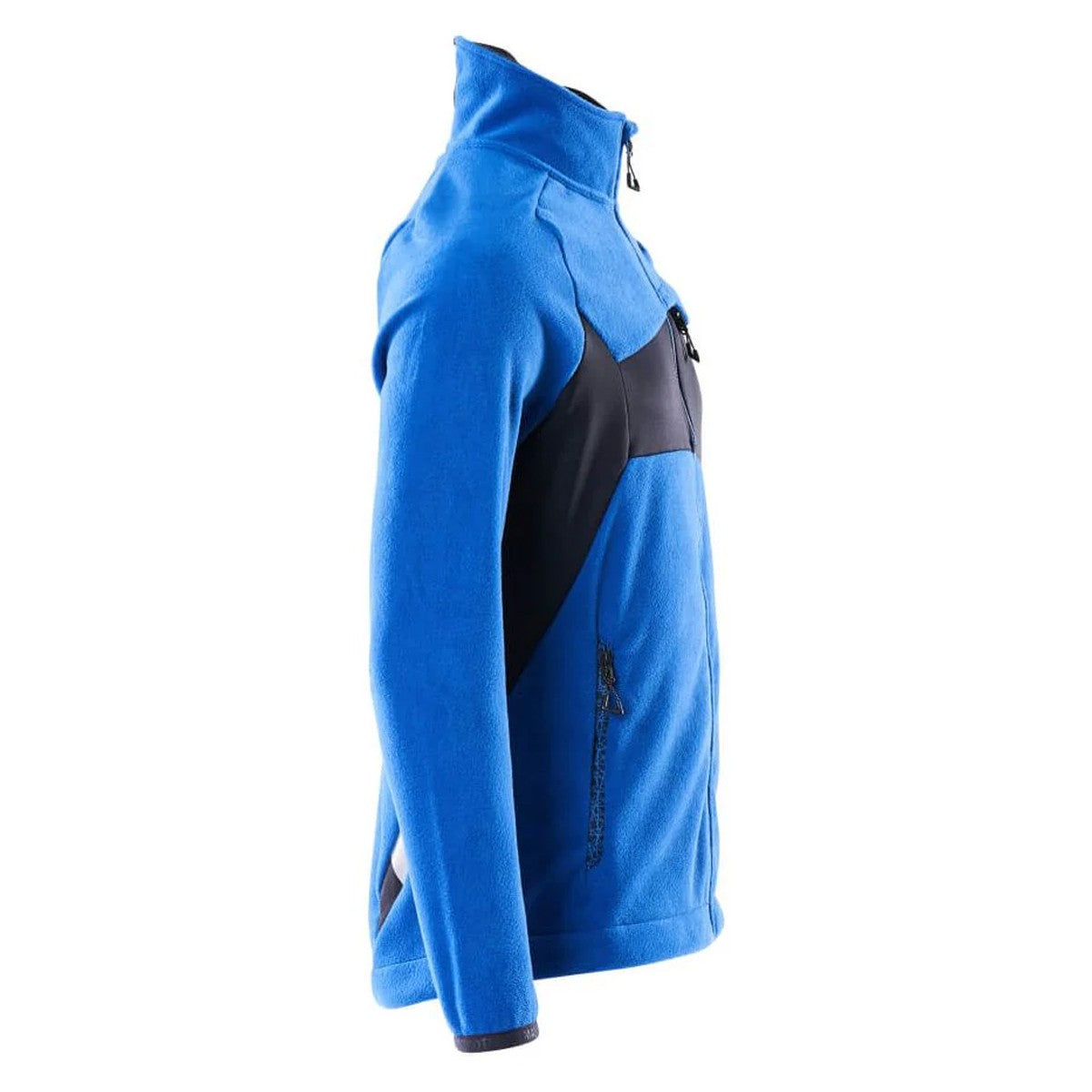 Azure Blue-Dark Navy - Back - Mascot Mens Accelerate Fleece Jacket