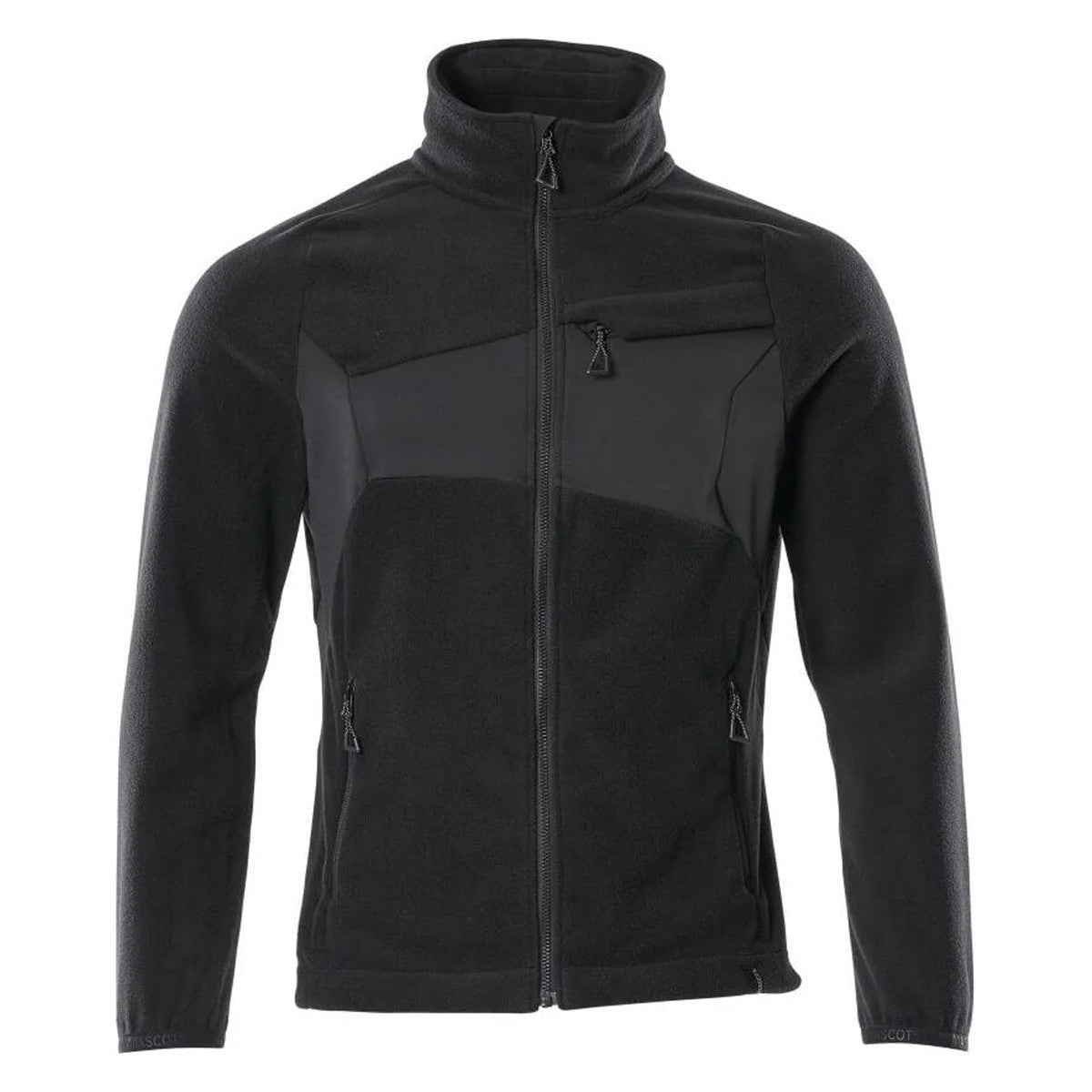Black - Front - Mascot Mens Accelerate Fleece Jacket