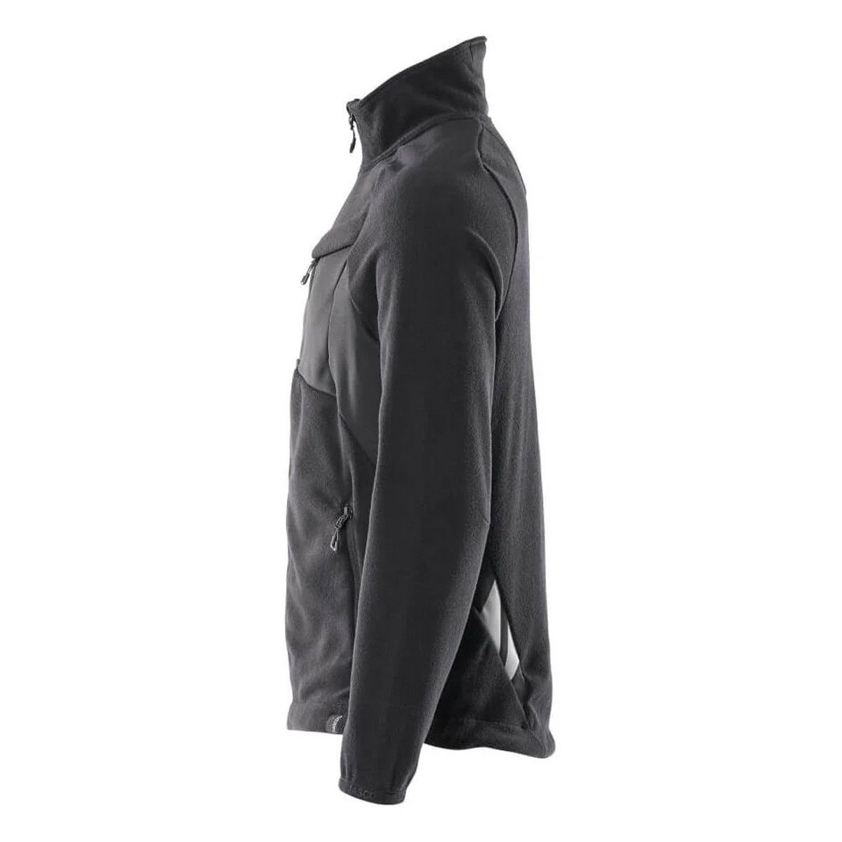 Black - Side - Mascot Mens Accelerate Fleece Jacket