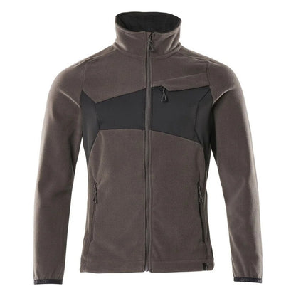 Dark Anthracite-Black - Front - Mascot Mens Accelerate Fleece Jacket