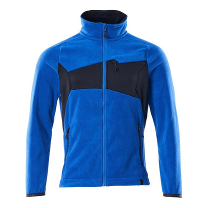 Azure Blue-Dark Navy - Front - Mascot Mens Accelerate Fleece Jacket