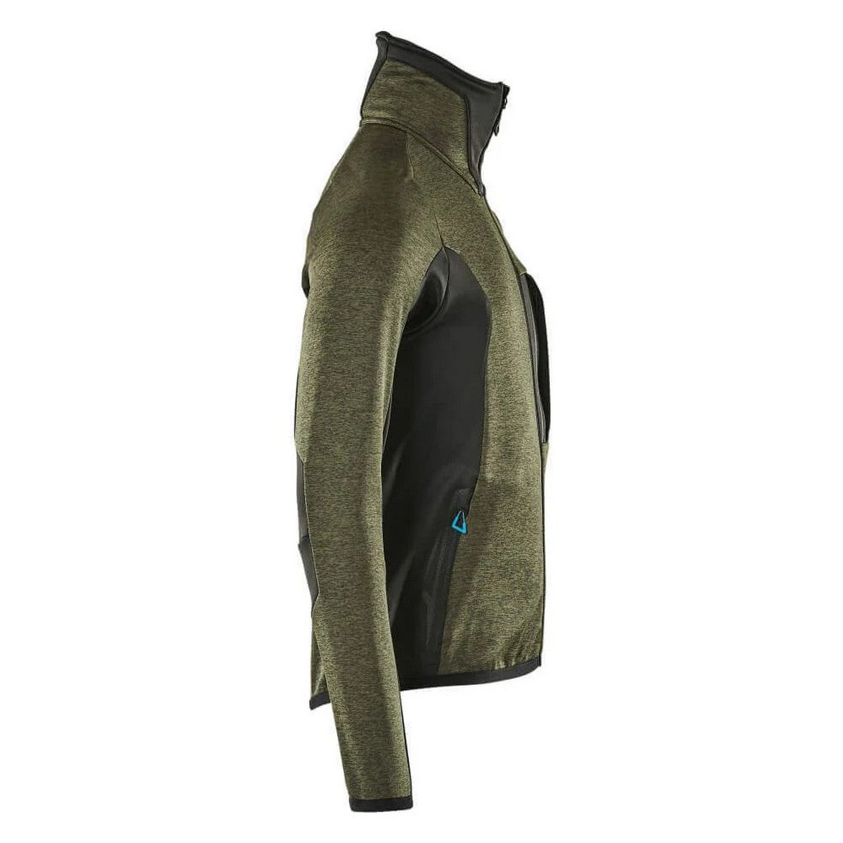 Moss Green-Black - Back - Mascot Mens Advanced Fleece Jacket