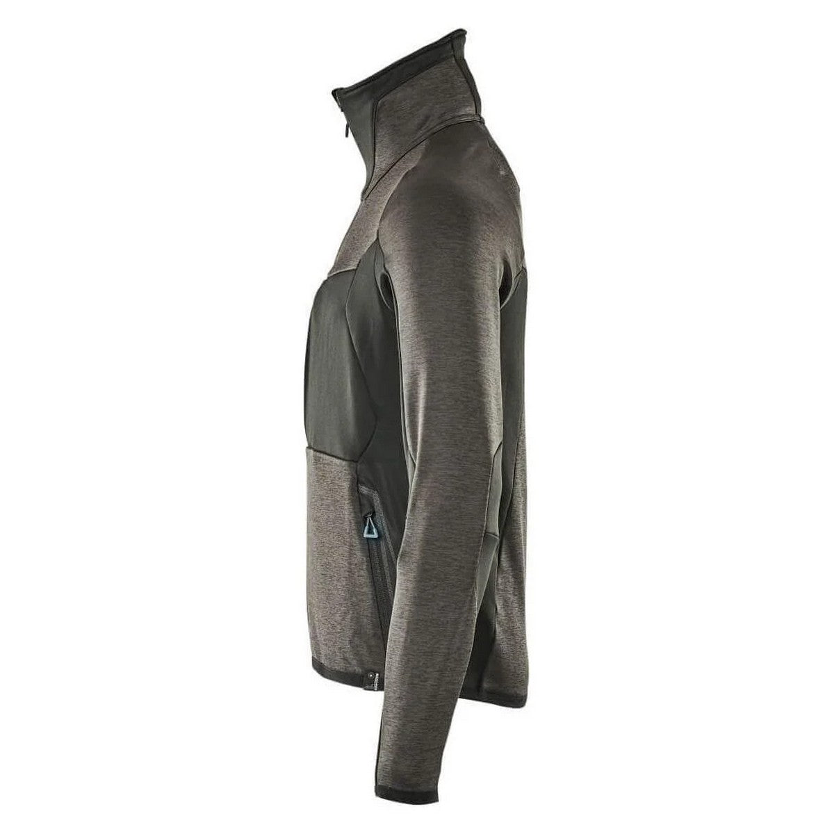 Dark Anthracite-Black - Side - Mascot Mens Advanced Fleece Jacket