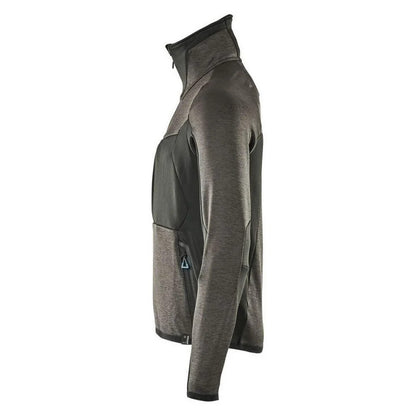 Dark Anthracite-Black - Side - Mascot Mens Advanced Fleece Jacket