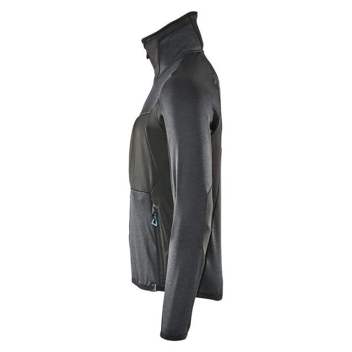 Dark Navy-Black - Side - Mascot Mens Advanced Fleece Jacket