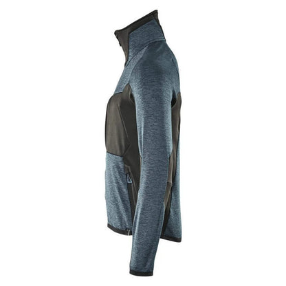 Dark Petroleum-Black - Side - Mascot Mens Advanced Fleece Jacket